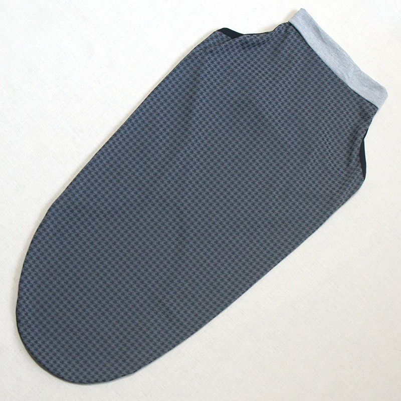 千鳥柄デザイン袖なしウェア(サルーキ・ウィペットサイズ)【tm1250804】